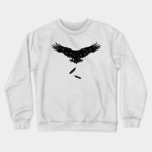 Inktober 21 - Day 5 - Raven Crewneck Sweatshirt